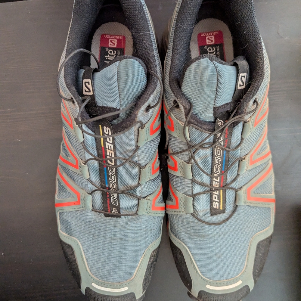 Salomon trail shoes men size us9